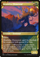 Brushfire Elemental (Showcase) [Zendikar Rising] MTG Single Magic: The Gathering  | Multizone: Comics And Games