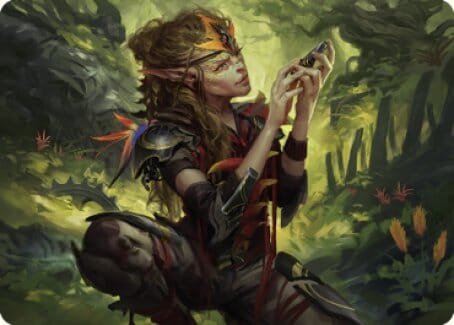 Meria, Scholar of Antiquity Art Card [Dominaria United Art Series] MTG Single Magic: The Gathering  | Multizone: Comics And Games