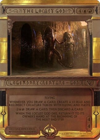 The Locust God [Amonkhet Invocations] MTG Single Magic: The Gathering  | Multizone: Comics And Games