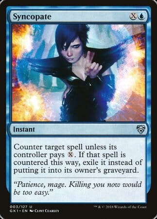 Syncopate [GRN Guild Kit] MTG Single Magic: The Gathering  | Multizone: Comics And Games