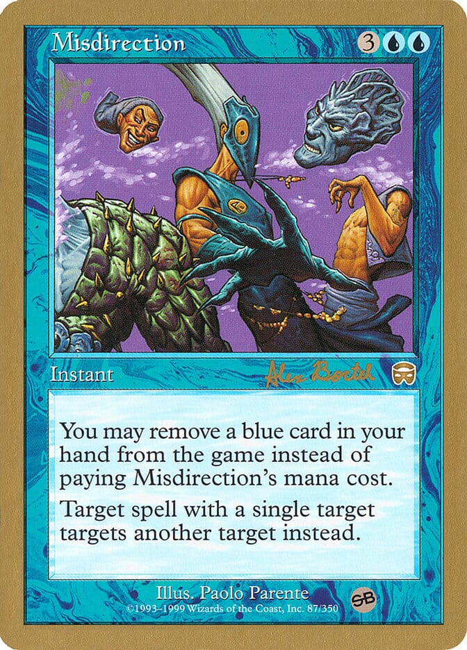 Misdirection (Alex Borteh) (SB) [World Championship Decks 2001] MTG Single Magic: The Gathering  | Multizone: Comics And Games