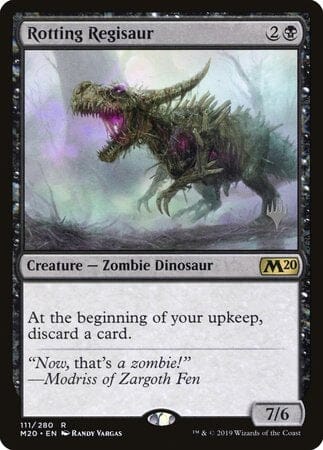 Rotting Regisaur [Core Set 2020 Promos] MTG Single Magic: The Gathering  | Multizone: Comics And Games