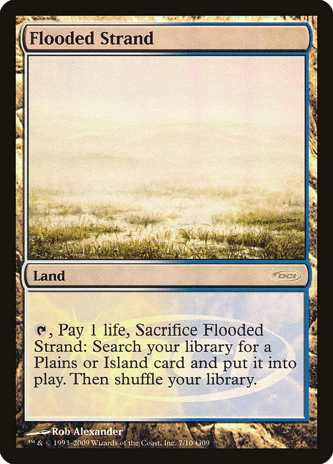 Flooded Strand [Judge Gift Cards 2009] MTG Single Magic: The Gathering  | Multizone: Comics And Games