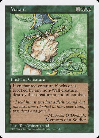 Venom [Fifth Edition] MTG Single Magic: The Gathering  | Multizone: Comics And Games
