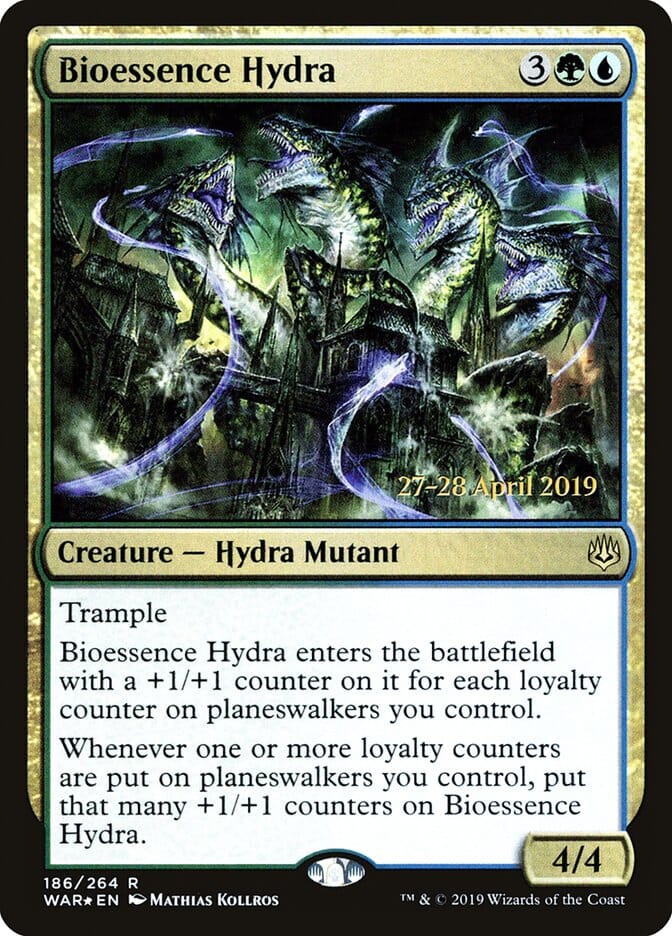 Bioessence Hydra [War of the Spark Prerelease Promos] MTG Single Magic: The Gathering  | Multizone: Comics And Games