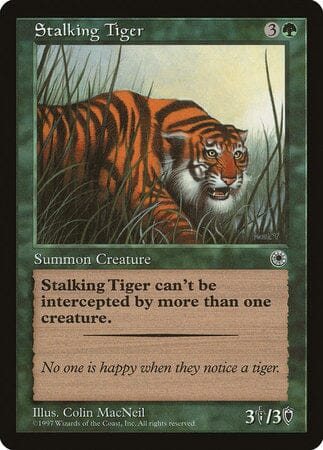 Stalking Tiger [Portal] MTG Single Magic: The Gathering  | Multizone: Comics And Games