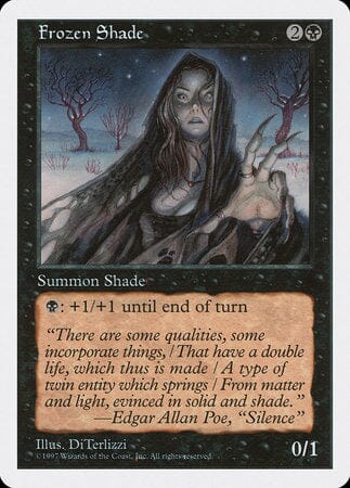 Frozen Shade [Fifth Edition] MTG Single Magic: The Gathering  | Multizone: Comics And Games