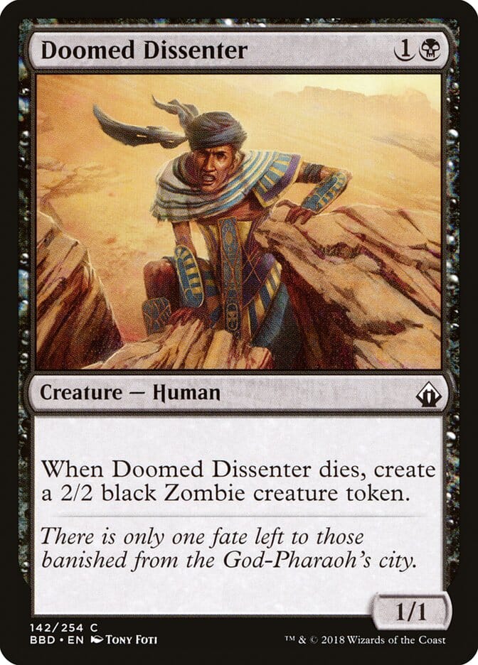 Doomed Dissenter [Battlebond] MTG Single Magic: The Gathering  | Multizone: Comics And Games