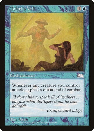 Teferi's Veil [Weatherlight] MTG Single Magic: The Gathering  | Multizone: Comics And Games