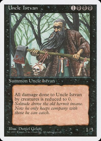 Uncle Istvan [Fourth Edition] MTG Single Magic: The Gathering  | Multizone: Comics And Games
