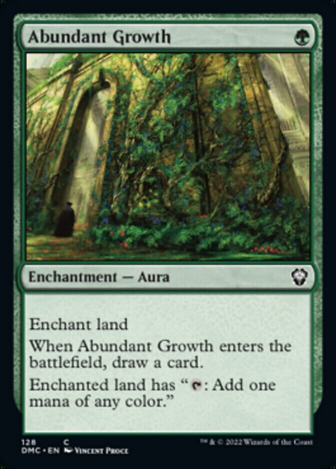 Abundant Growth [Dominaria United Commander] MTG Single Magic: The Gathering  | Multizone: Comics And Games