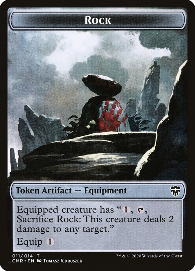 Rock // Soldier Token [Commander Legends Tokens] MTG Single Magic: The Gathering  | Multizone: Comics And Games