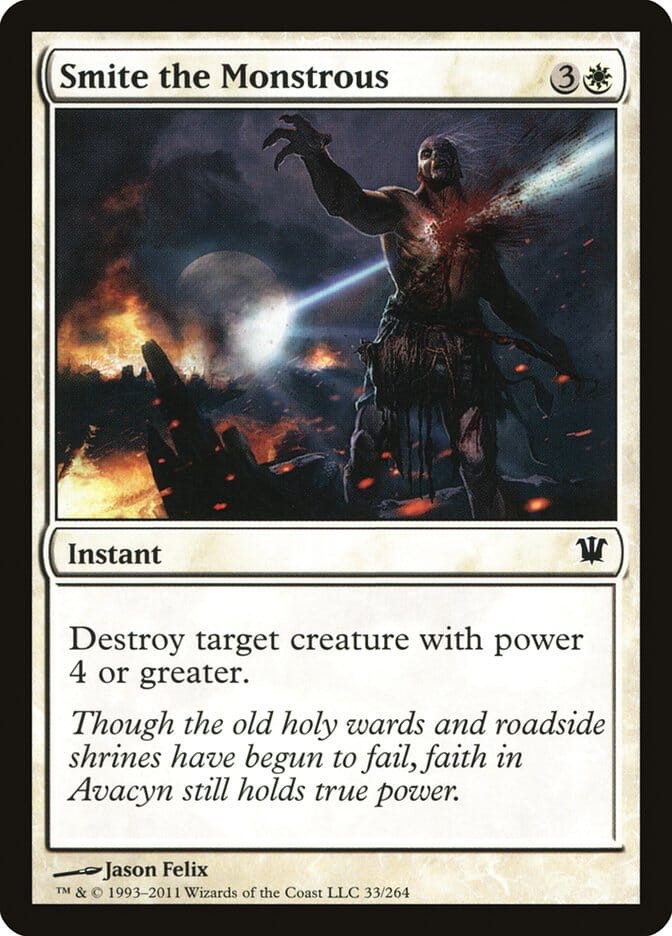 Smite the Monstrous [Innistrad] MTG Single Magic: The Gathering  | Multizone: Comics And Games