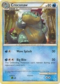 Croconaw (13/30) [HeartGold & SoulSilver: Trainer Kit - Gyarados] Pokemon Single Pokémon  | Multizone: Comics And Games