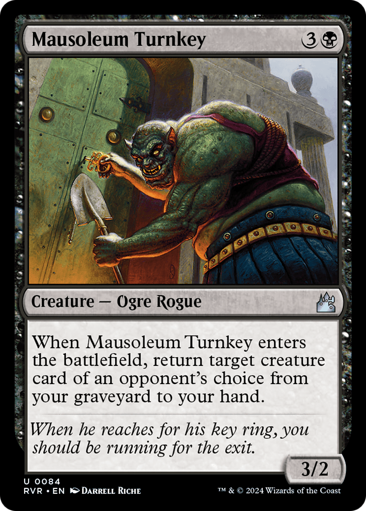 Mausoleum Turnkey [Ravnica Remastered] MTG Single Magic: The Gathering  | Multizone: Comics And Games