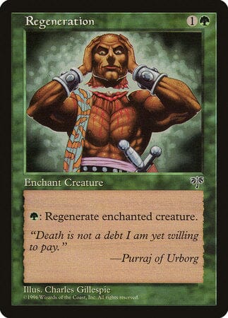 Regeneration [Mirage] MTG Single Magic: The Gathering  | Multizone: Comics And Games