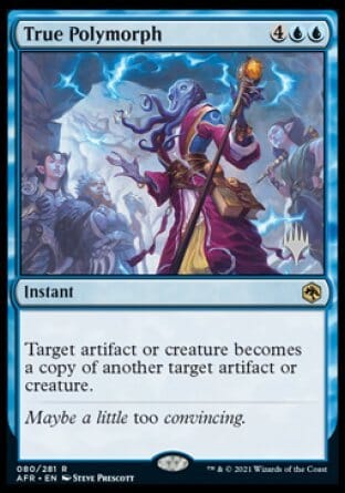 True Polymorph (Promo Pack) [Dungeons & Dragons: Adventures in the Forgotten Realms Promos] MTG Single Magic: The Gathering  | Multizone: Comics And Games