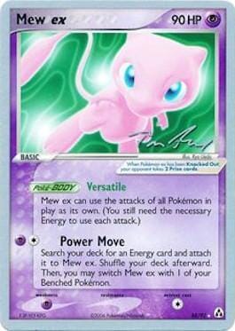 Mew ex (88/92) (Legendary Ascent - Tom Roos) [World Championships 2007] Pokemon Single Pokémon  | Multizone: Comics And Games