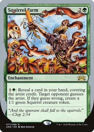 Squirrel Farm [Unsanctioned] MTG Single Magic: The Gathering  | Multizone: Comics And Games