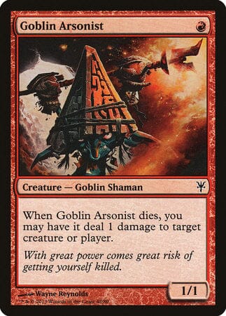Goblin Arsonist [Duel Decks: Sorin vs. Tibalt] MTG Single Magic: The Gathering  | Multizone: Comics And Games