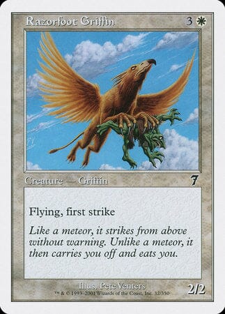 Razorfoot Griffin [Seventh Edition] MTG Single Magic: The Gathering  | Multizone: Comics And Games