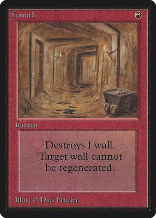 Tunnel [Limited Edition Beta] MTG Single Magic: The Gathering  | Multizone: Comics And Games