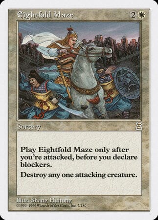 Eightfold Maze [Portal Three Kingdoms] MTG Single Magic: The Gathering  | Multizone: Comics And Games