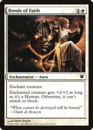 Bonds of Faith [Innistrad] MTG Single Magic: The Gathering  | Multizone: Comics And Games
