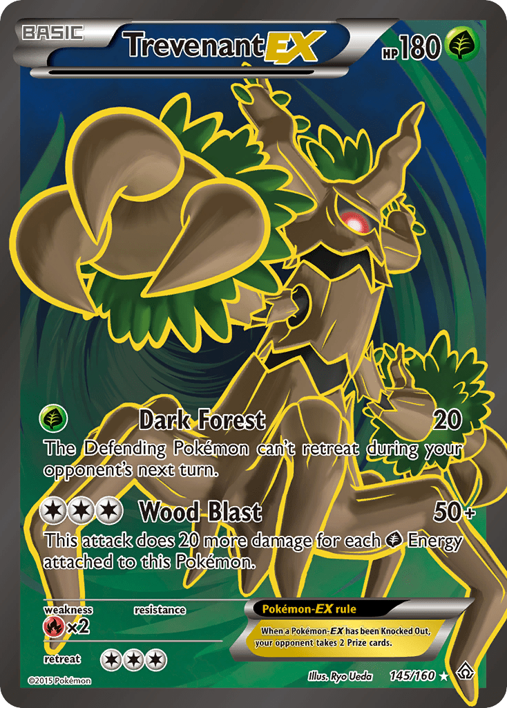 Trevenant EX (145/160) [XY: Primal Clash] Pokemon Single Pokémon  | Multizone: Comics And Games