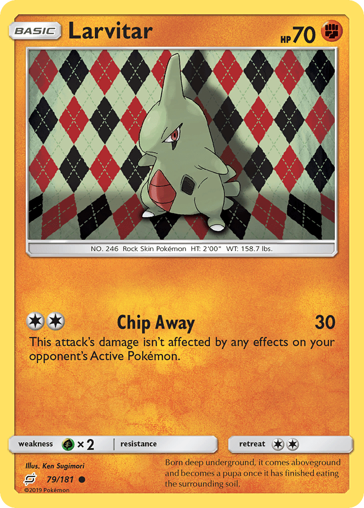 Larvitar (79/181) [Sun & Moon: Team Up] Pokemon Single Pokémon  | Multizone: Comics And Games