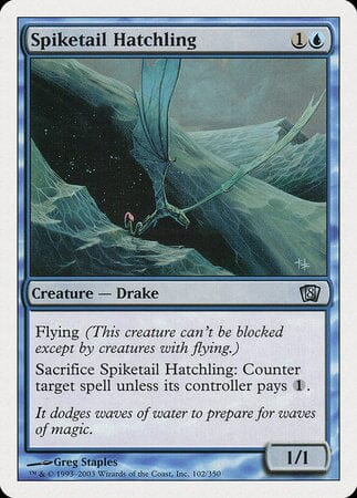 Spiketail Hatchling [Eighth Edition] MTG Single Magic: The Gathering  | Multizone: Comics And Games