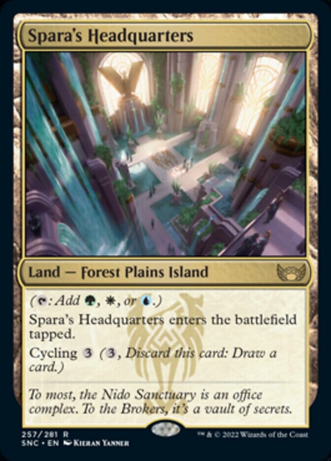 Spara's Headquarters [Streets of New Capenna] MTG Single Magic: The Gathering  | Multizone: Comics And Games