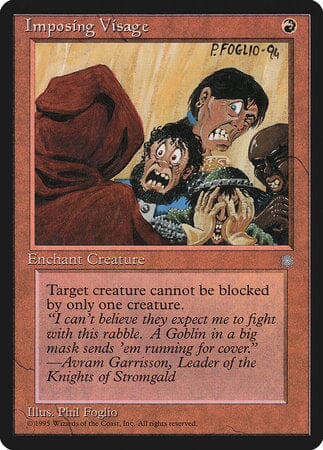 Imposing Visage [Ice Age] MTG Single Magic: The Gathering  | Multizone: Comics And Games