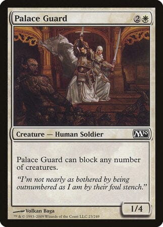 Palace Guard [Magic 2010] MTG Single Magic: The Gathering  | Multizone: Comics And Games