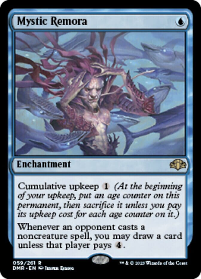 Mystic Remora [Dominaria Remastered] MTG Single Magic: The Gathering  | Multizone: Comics And Games