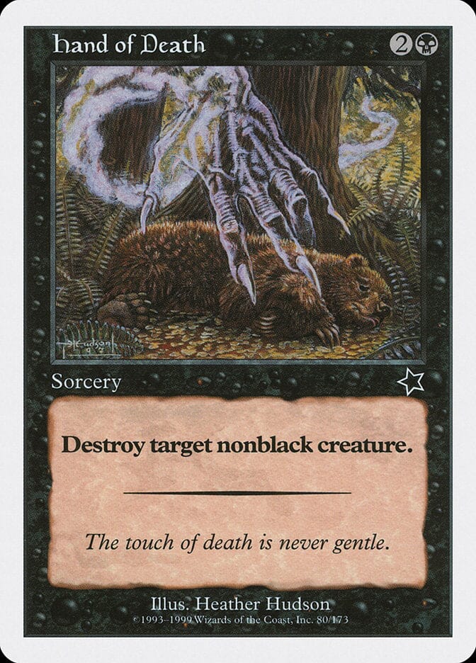Hand of Death [Starter 1999] MTG Single Magic: The Gathering  | Multizone: Comics And Games