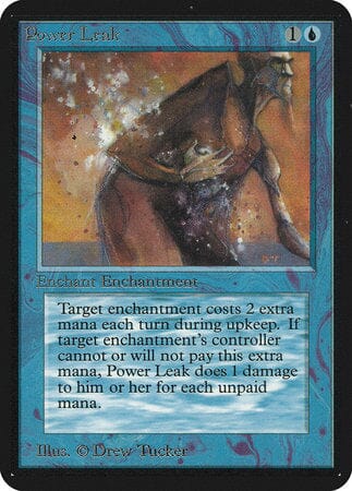 Power Leak [Limited Edition Alpha] MTG Single Magic: The Gathering  | Multizone: Comics And Games