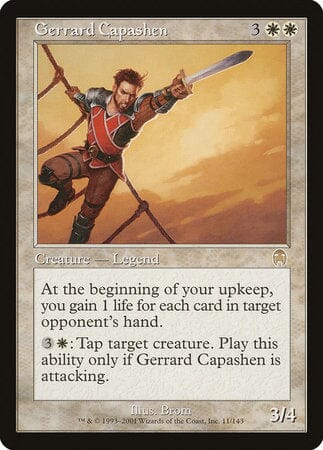 Gerrard Capashen [Apocalypse] MTG Single Magic: The Gathering  | Multizone: Comics And Games