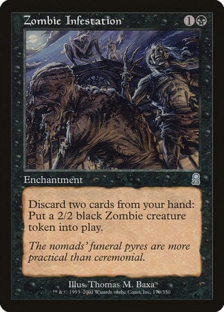 Zombie Infestation [Odyssey] MTG Single Magic: The Gathering  | Multizone: Comics And Games