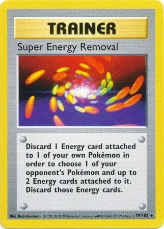 Super Energy Removal (79/102) [Base Set Shadowless Unlimited] Pokemon Single Pokémon  | Multizone: Comics And Games