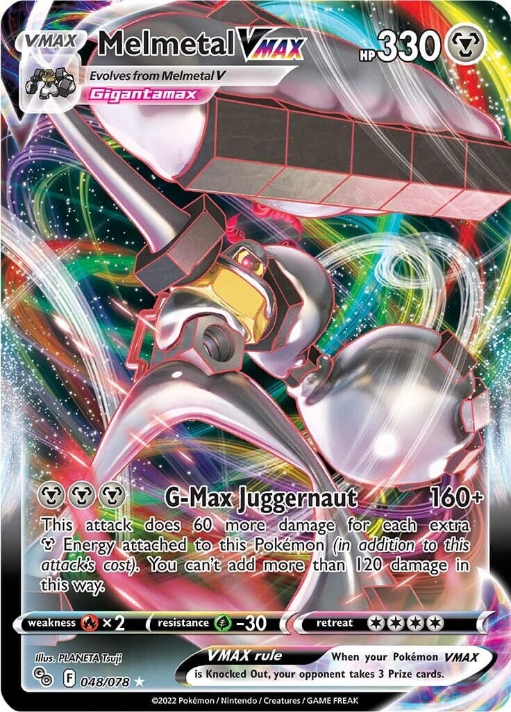 Melmetal VMAX (048/078) [Pokémon GO] Pokemon Single Pokémon  | Multizone: Comics And Games