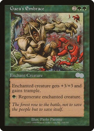 Gaea's Embrace [Urza's Saga] MTG Single Magic: The Gathering  | Multizone: Comics And Games