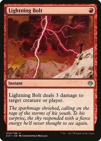 Lightning Bolt [Archenemy: Nicol Bolas] MTG Single Magic: The Gathering  | Multizone: Comics And Games