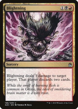 Blightning [Masters 25] MTG Single Magic: The Gathering  | Multizone: Comics And Games