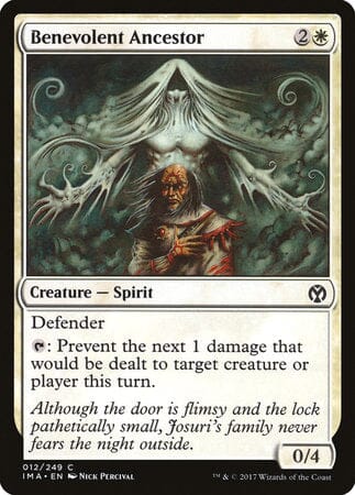 Benevolent Ancestor [Iconic Masters] MTG Single Magic: The Gathering  | Multizone: Comics And Games