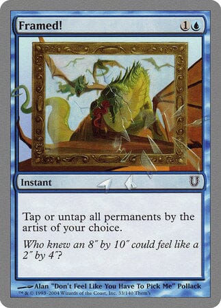 Framed! [Unhinged] MTG Single Magic: The Gathering  | Multizone: Comics And Games