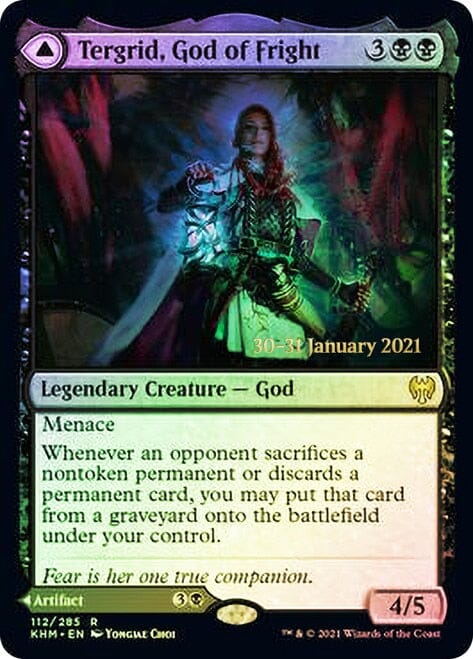 Tergrid, God of Fright // Tergrid's Lantern [Kaldheim Prerelease Promos] MTG Single Magic: The Gathering  | Multizone: Comics And Games