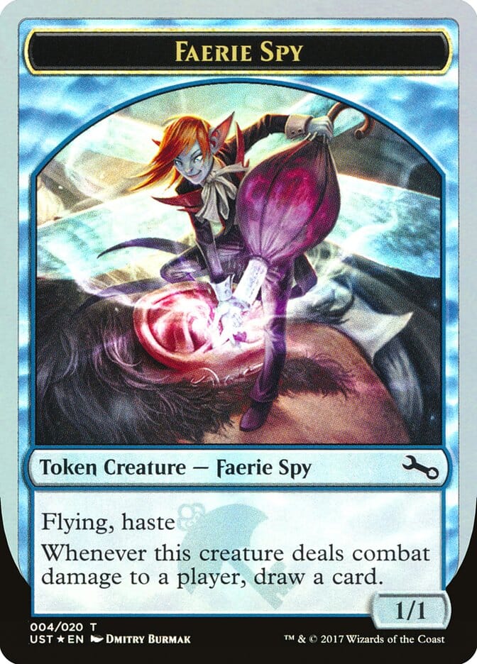 Faerie Spy [Unstable Tokens] MTG Single Magic: The Gathering  | Multizone: Comics And Games