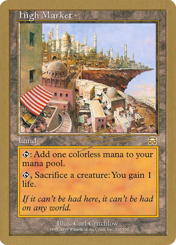 High Market (Nicolas Labarre) [World Championship Decks 2000] MTG Single Magic: The Gathering  | Multizone: Comics And Games