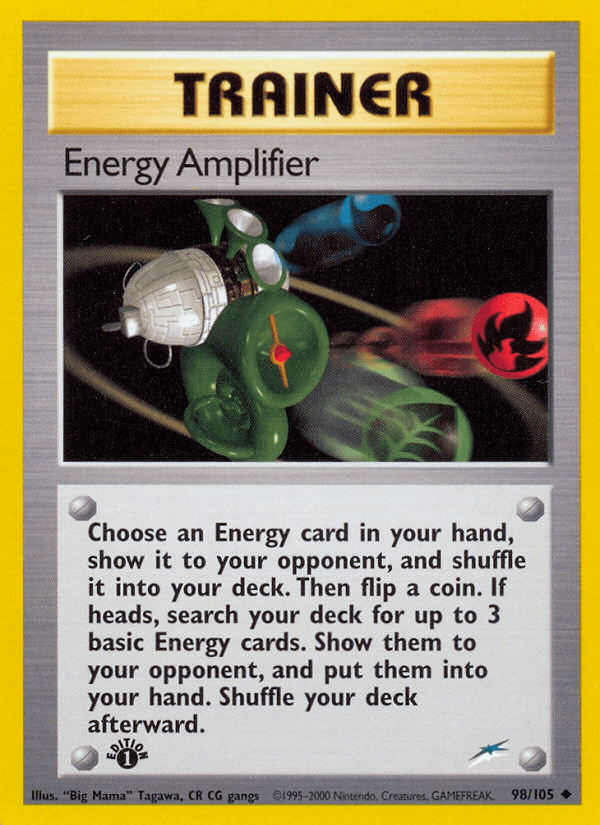 Energy Amplifier (98/105) [Neo Destiny 1st Edition] Pokemon Single Pokémon  | Multizone: Comics And Games